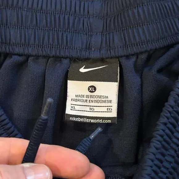 Nike Elite Penn State Breakaway Basketball Pants Mens Size XL Blue Nittany Lions